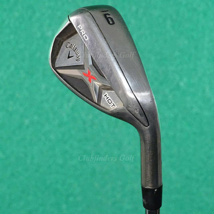 Callaway X-Hot Pro Single 9 Iron True Temper Dynamic Gold SL S300 Steel Stiff