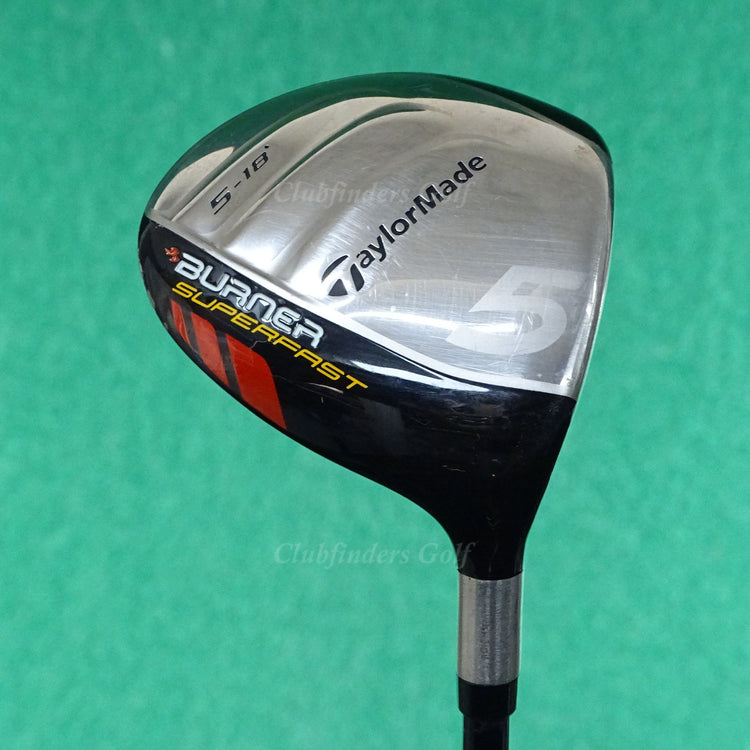 TaylorMade Burner Superfast Fairway 18° 5 Wood Superfast 48 Graphite Seniors