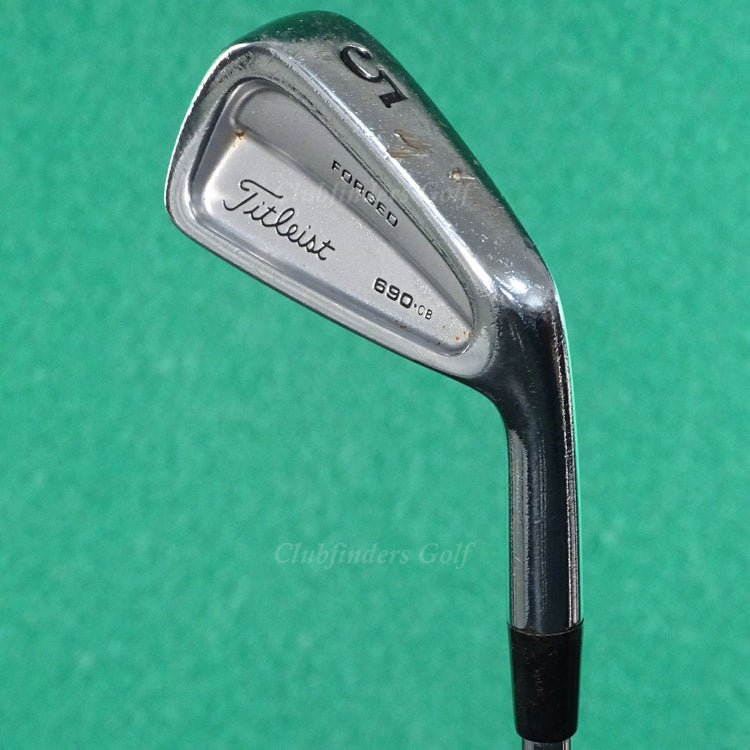 Titleist 690.CB Forged Single 5 Iron True Temper Dynamic Gold S300 Steel Stiff
