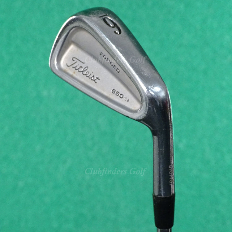 Titleist 690.CB Forged Single 6 Iron True Temper Dynamic Gold S300 Steel Stiff