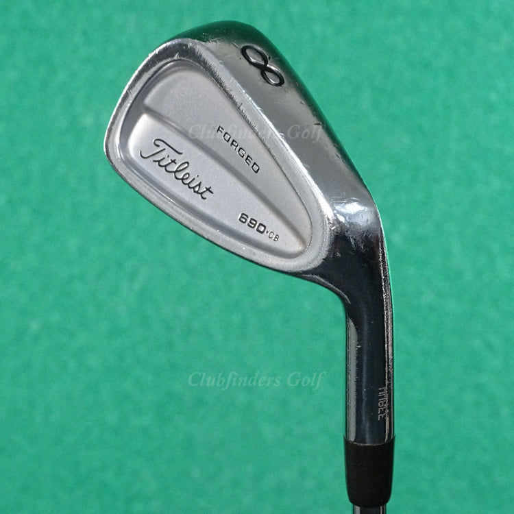Titleist 690.CB Forged Single 8 Iron True Temper Dynamic Gold Steel Extra Stiff