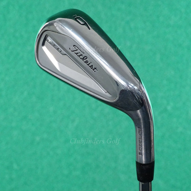 Titleist 2023 T350 Single 6 Iron True Temper AMT Tour White S300 Steel Stiff