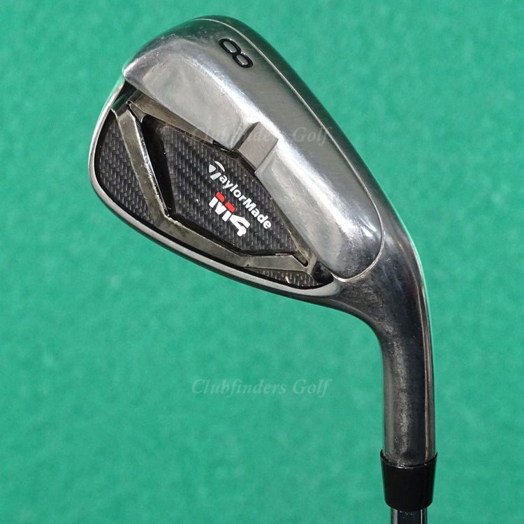 TaylorMade 2021 M4 Single 8 Iron Stepped Steel Stiff