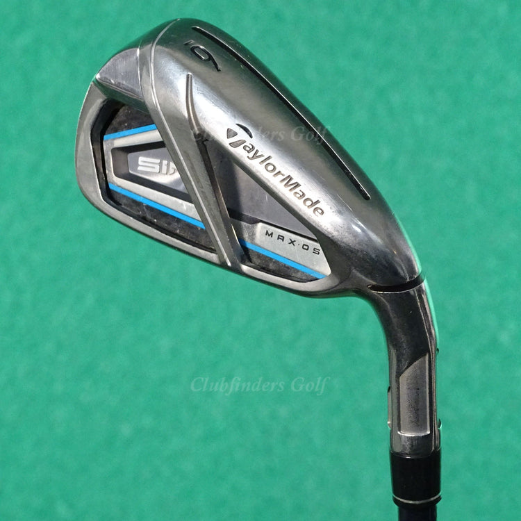 TaylorMade SIM Max OS Single 6 Iron Fujikura Ventus Blue 6-R Graphite Regular