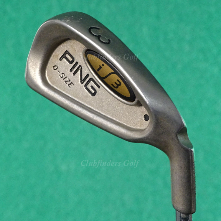 Ping i3 O-Size Black Dot Single 3 Iron Factory Cushin JZ Steel Stiff