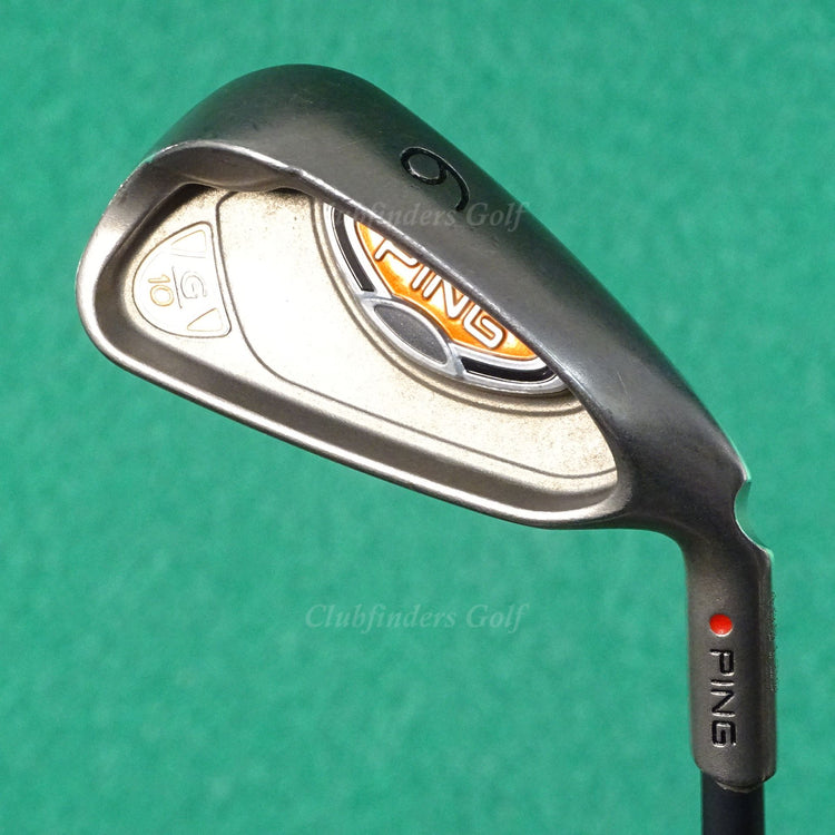Ping G10 Red Dot Single 6 Iron CFS 65 Graphite Soft Regular