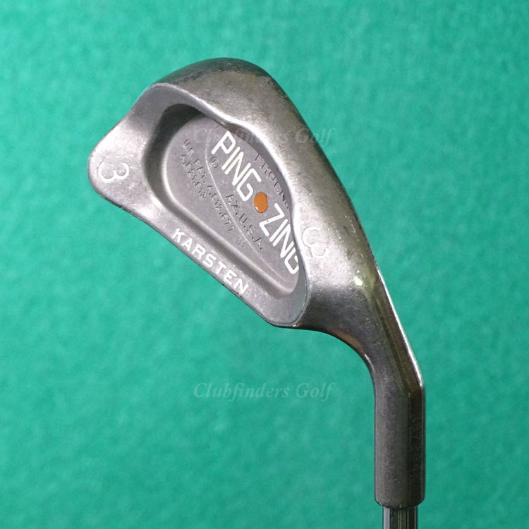 Ping Zing Stainless Brown Dot Single 3 Iron JZ Steel Stiff