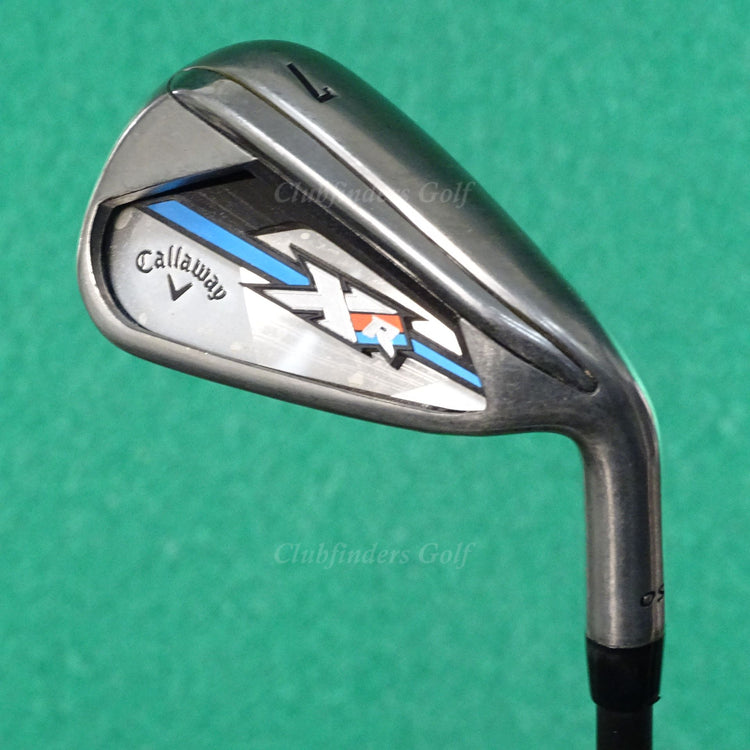 Callaway XR OS Single 7 Iron Mitsubishi Rayon Fubuki AT 50 Graphite Seniors