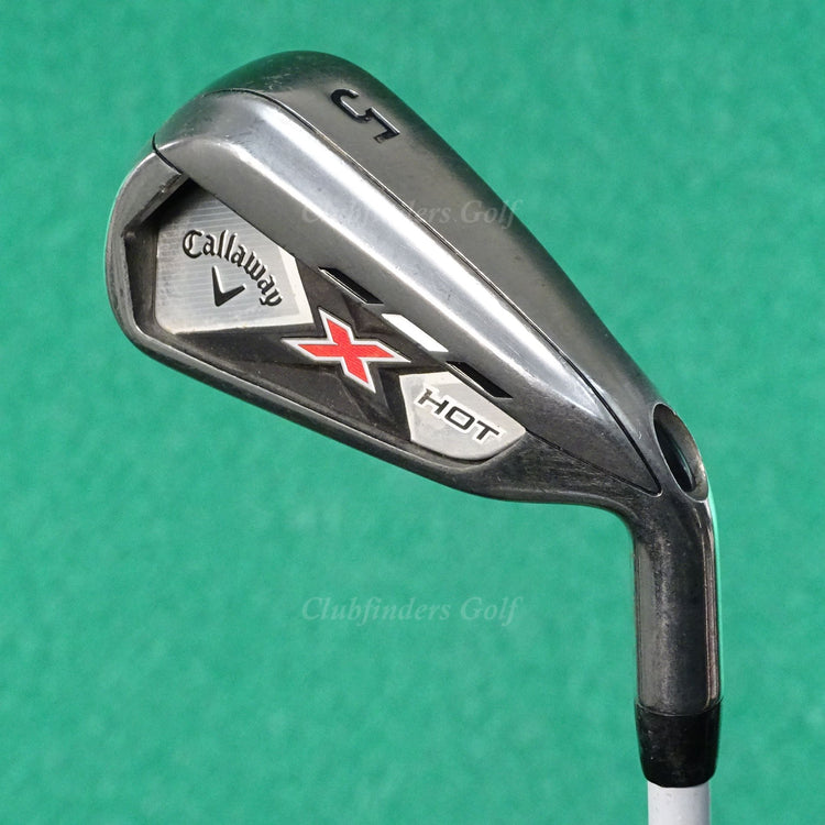 Callaway X-Hot Single 5 Iron Factory I-75G Graphite Stiff