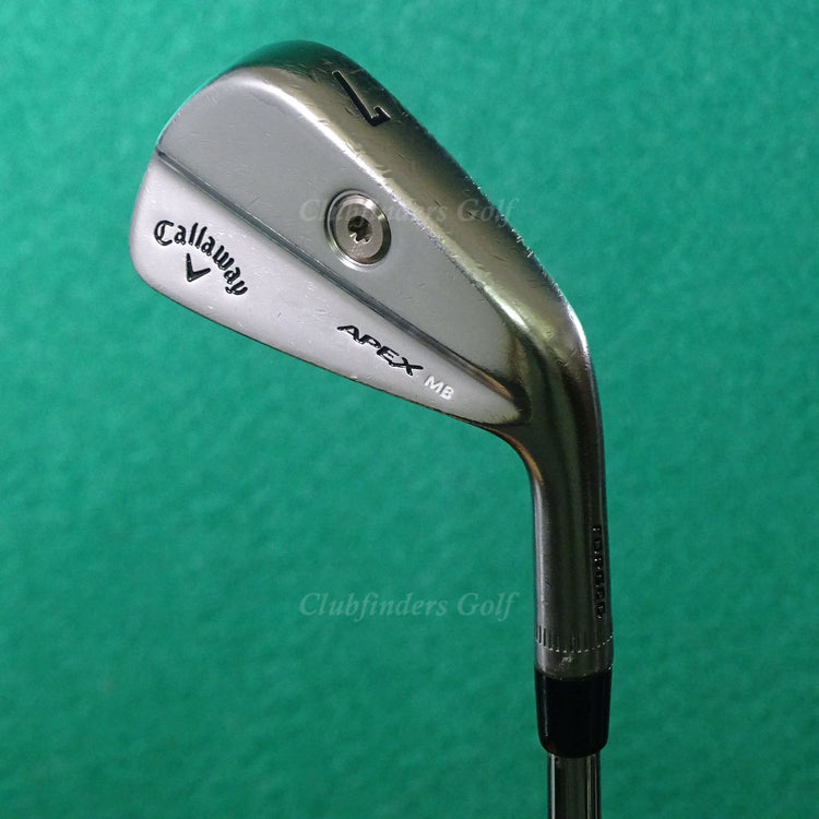 Callaway Apex MB Forged 21 Single 7 Iron KBS Tour Steel Stiff