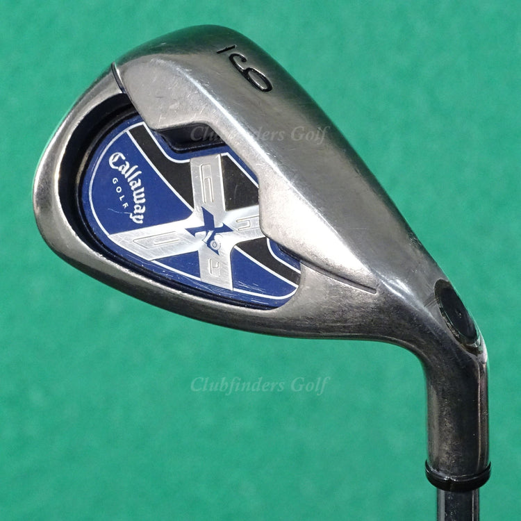 Callaway X-18 Single 9 Iron Factory True Temper Steel Uniflex *READ*