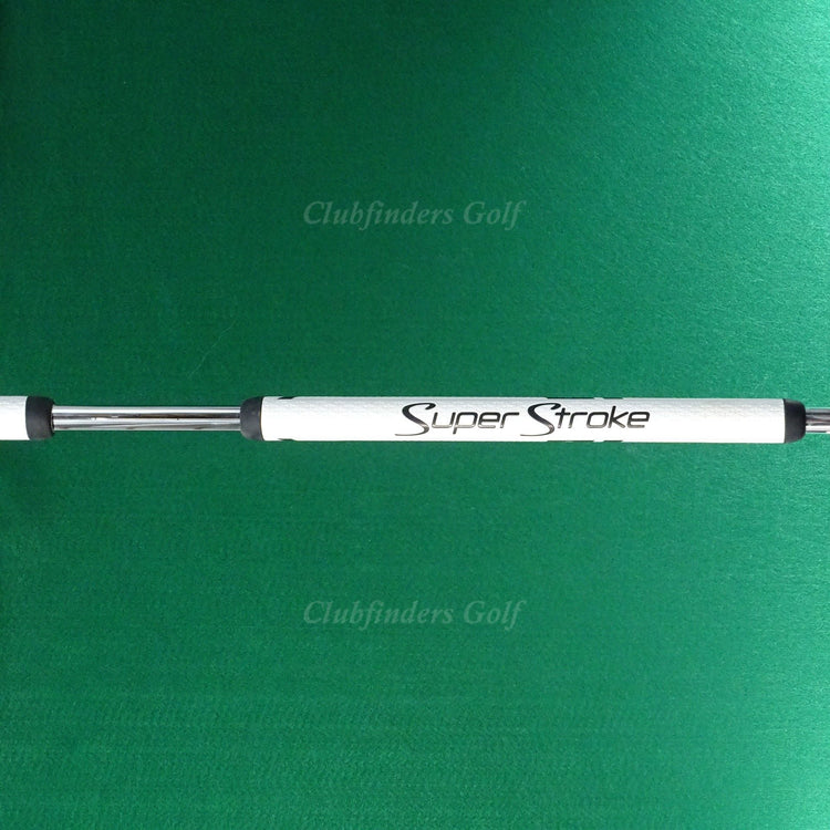 SeeMore SBc Black Broomstick 47" Long Mallet Putter Golf Club w/Super Stroke
