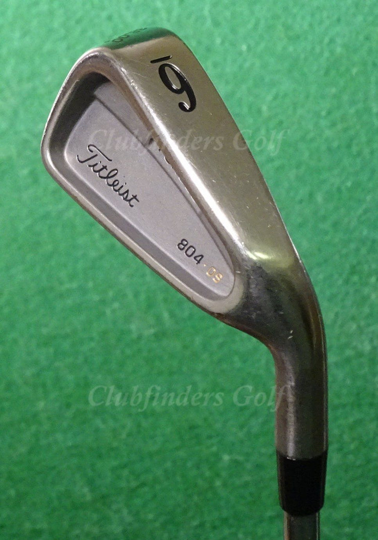 Titleist 804.OS Forged Single 6 Iron Precision Rifle Lite FCM 5.5 Steel Firm