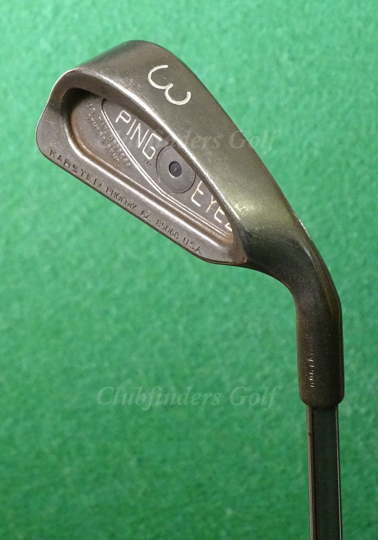 Ping Eye 2 Black Dot Single 3 Iron Karsten KT-M Steel Stiff