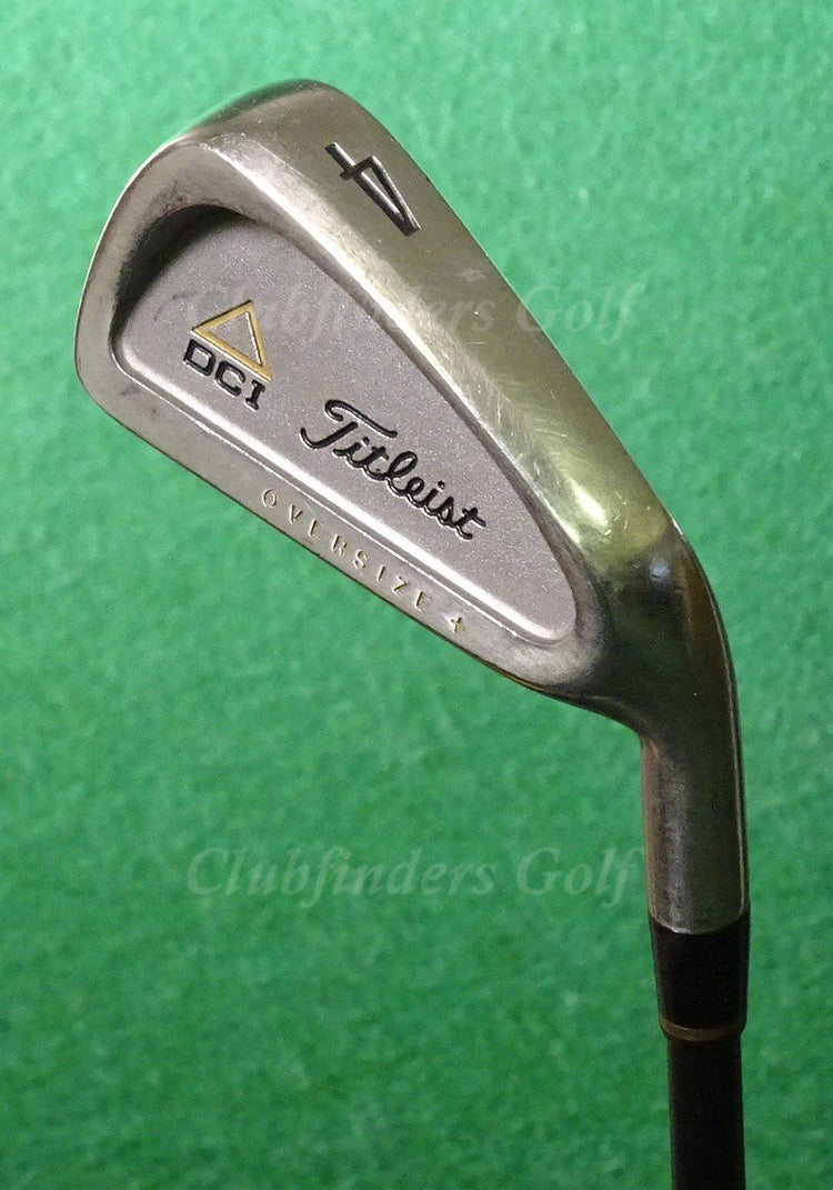 Titleist DCI Gold Oversize+ Single 4 Iron Factory TriSpec Graphite Regular