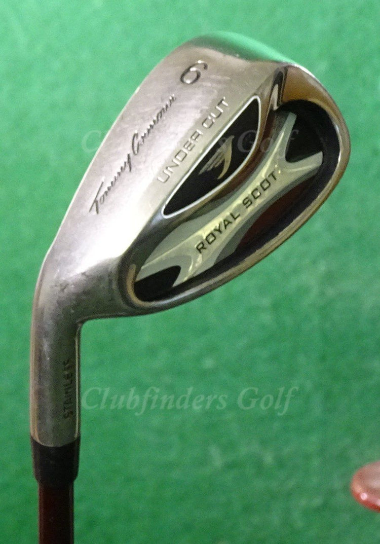 LH Tommy Armour Royal Scot Undercut Single 9 Iron Factory Graphite Firm