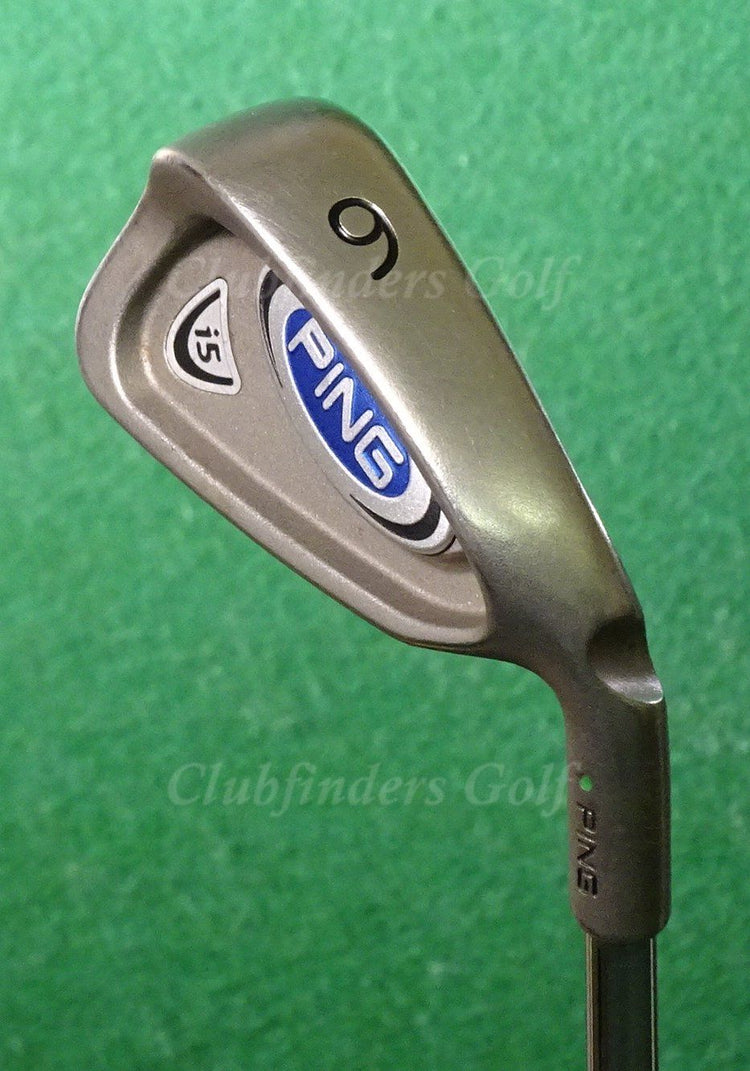 Ping i5 Green Dot Single 6 Iron AWT 2.0 Steel Regular