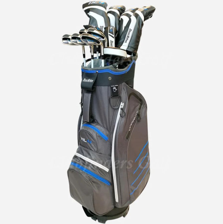 NEW Lady Tour Edge HL4 To-Go 12-Piece Complete Club Set Ladies Flex w/Cart Bag
