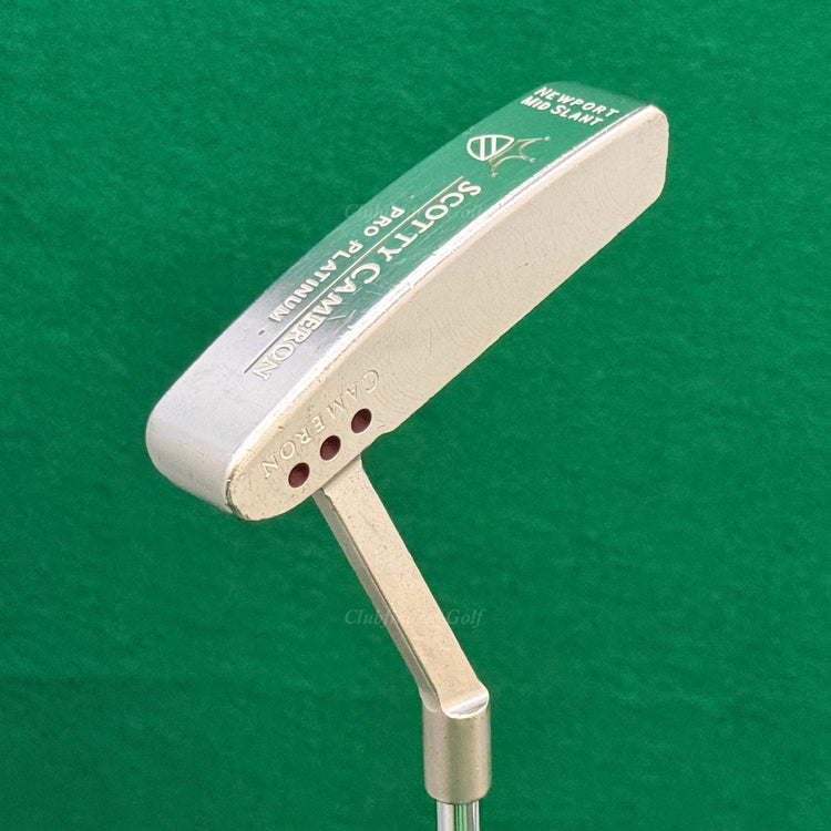 Scotty Cameron Pro Platinum Newport Mid Slant 37" Putter Titleist w/ HC
