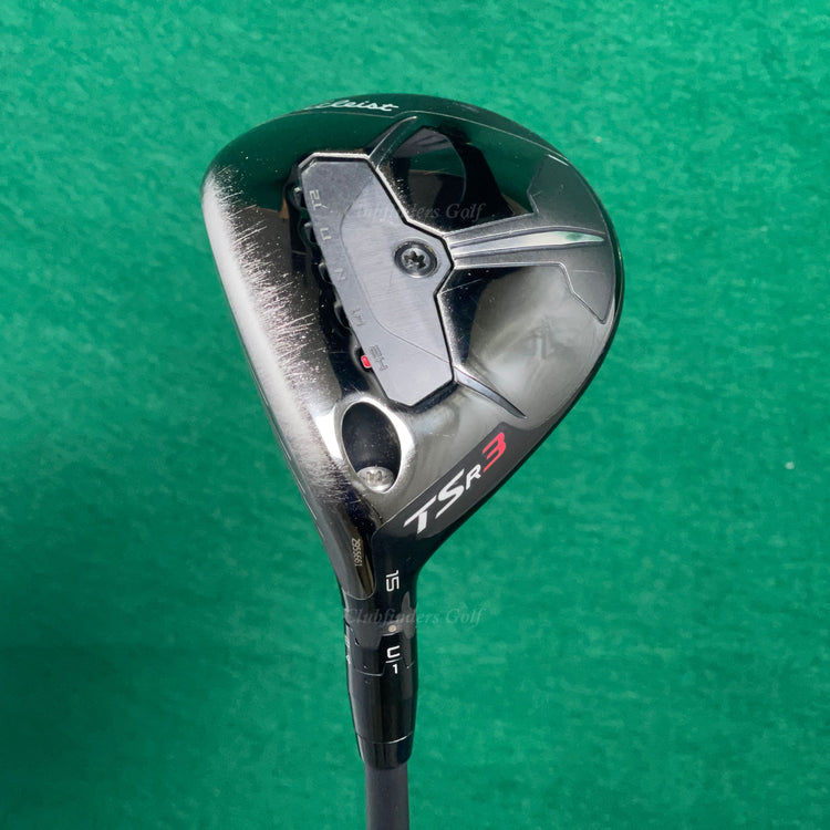 LH Titleist TSR3 15° Fairway Wood Project X HZRDUS 6.5 Graphite Extra Stiff