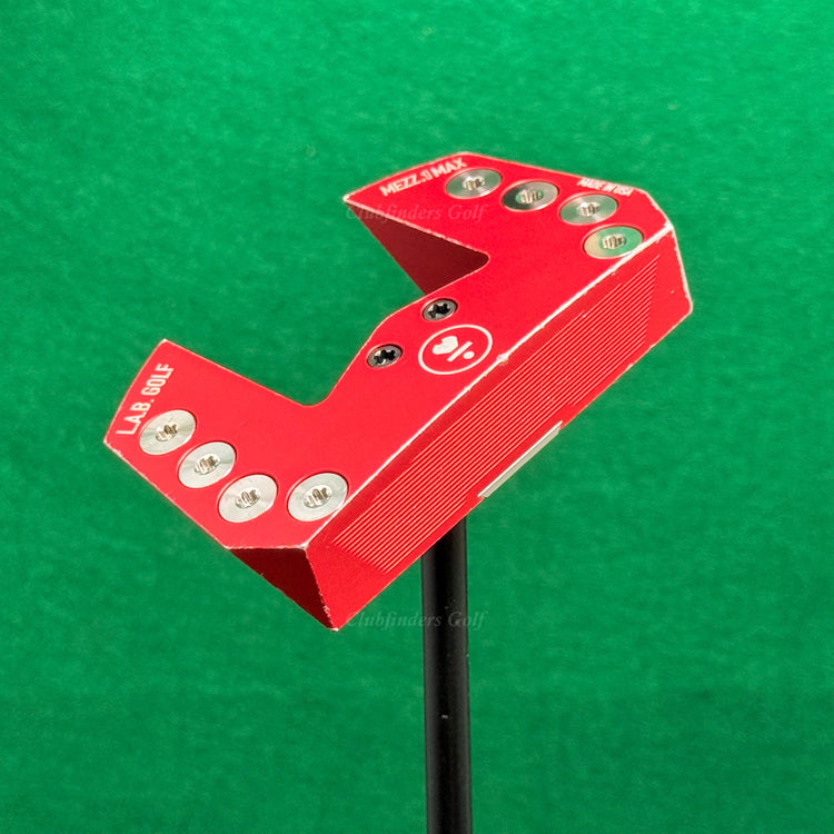 LAB Golf Mezz.1 MAX Custom Red 35" Putter Golf Club w/ ACCRA Shaft & Headcover