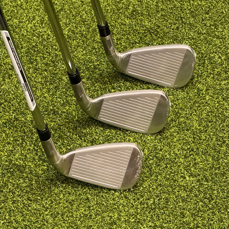 NEW LH TaylorMade SIM2 MAX 5-AW Iron Set KBS Max MT 85 Steel Stiff