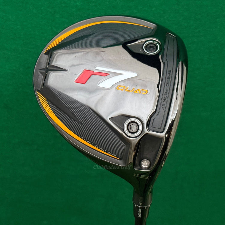 TaylorMade r7 Quad Mini Driver 11.5° Driver Fujikura Speeder MD 5-R Regular w/HC