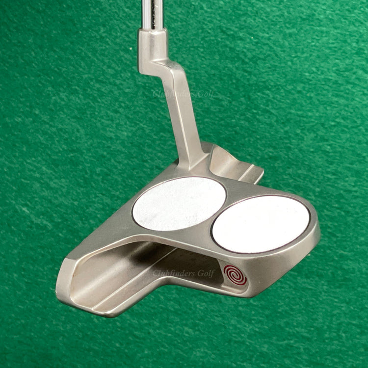 LH Odyssey White Hot 2-Ball Blade 35" L-Neck Putter Golf Club