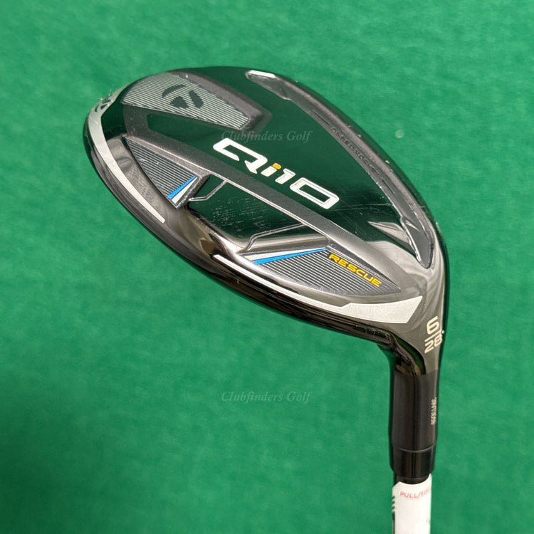 TaylorMade Qi10 Rescue 28° Hybrid 6 Iron Ventus TR Blue HB 5-A Seniors w/ HC