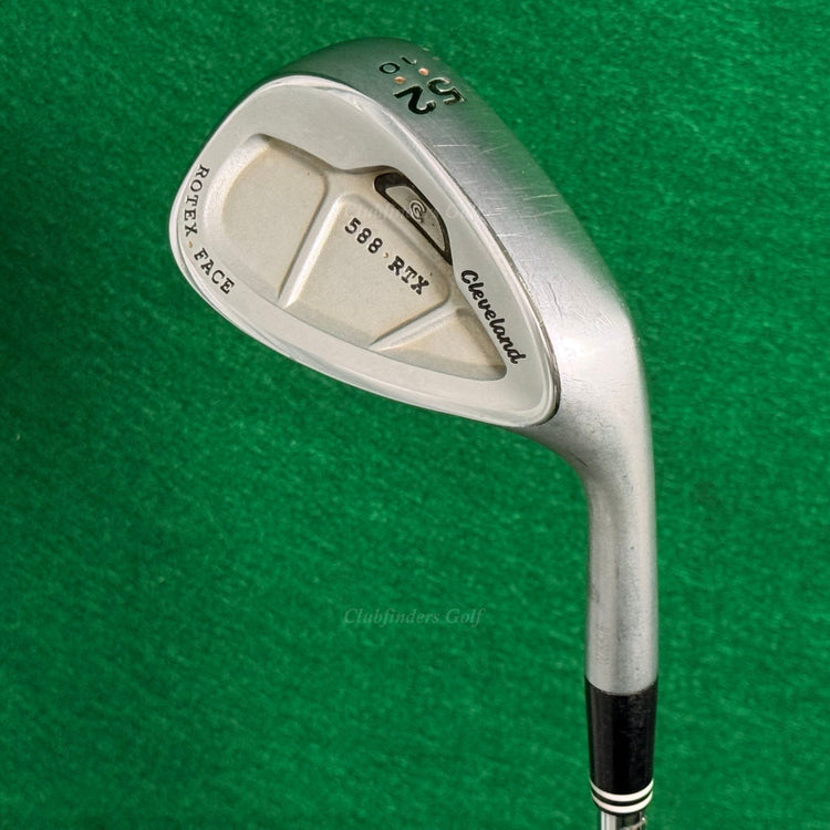 Cleveland 588 RTX Rotex Face Chrome 52-10 52° Gap Wedge Dynamic Gold Wedge Flex