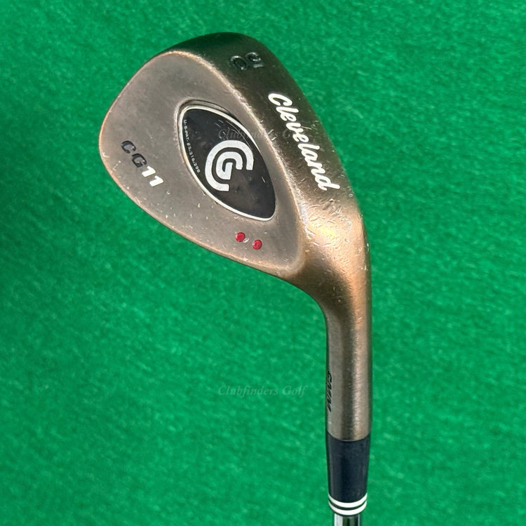 Cleveland CG11 CMM Black Pearl 50° Approach Wedge Dynamic Gold Steel Wedge Flex