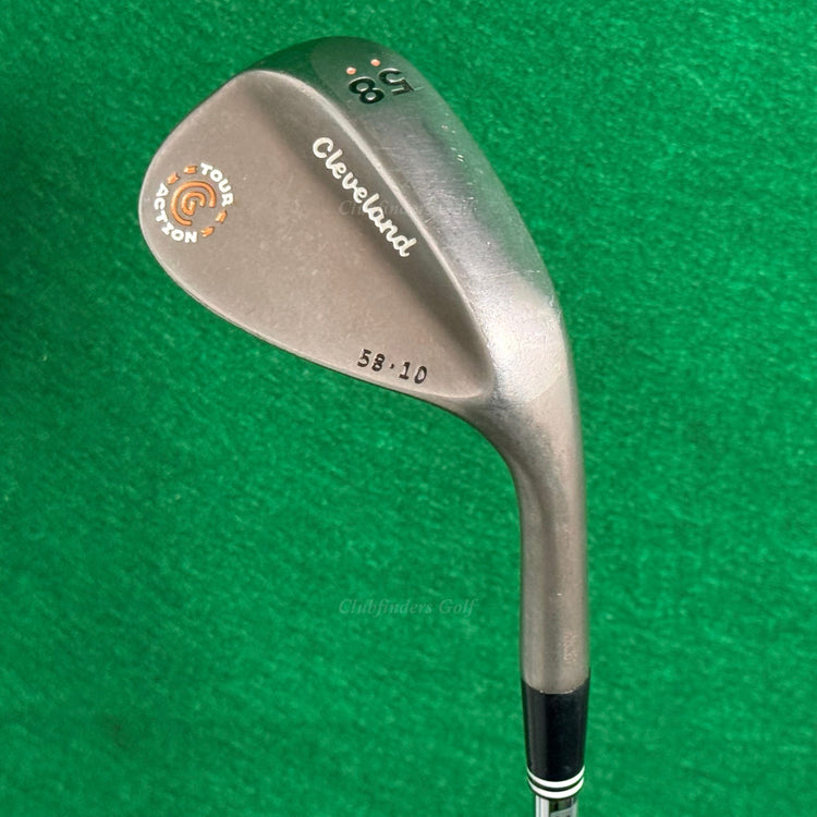 Cleveland CG Tour Action 58-10 58° LW Lob Wedge Factory Traction Steel Wedge