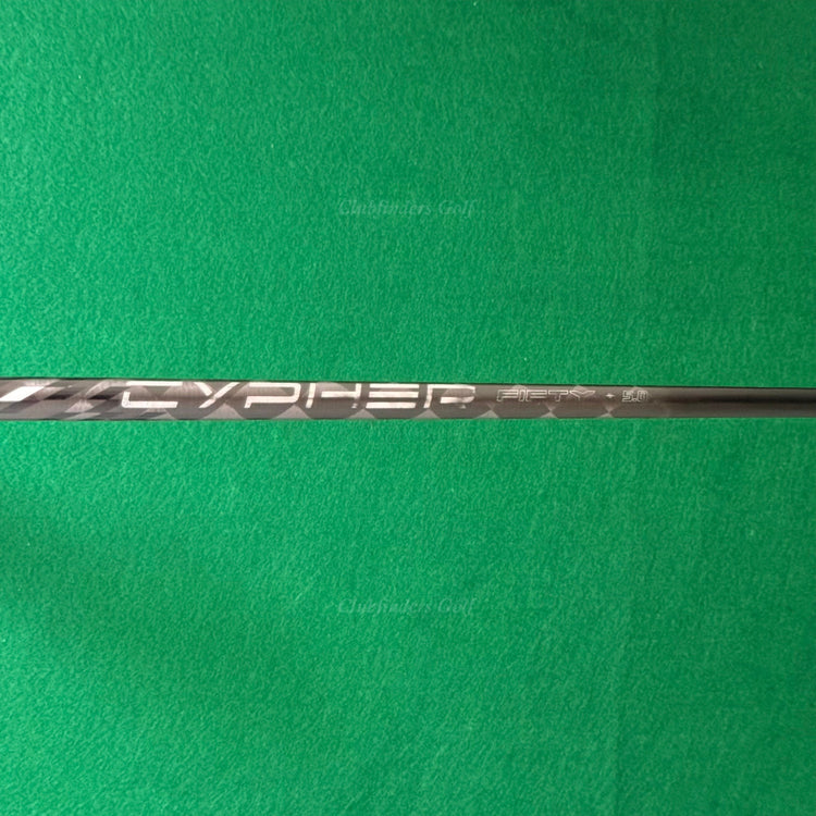 Callaway Paradym Ai Smoke Max 18° Fairway Wood 5 Cypher Fifty 5.0 Seniors w/HC