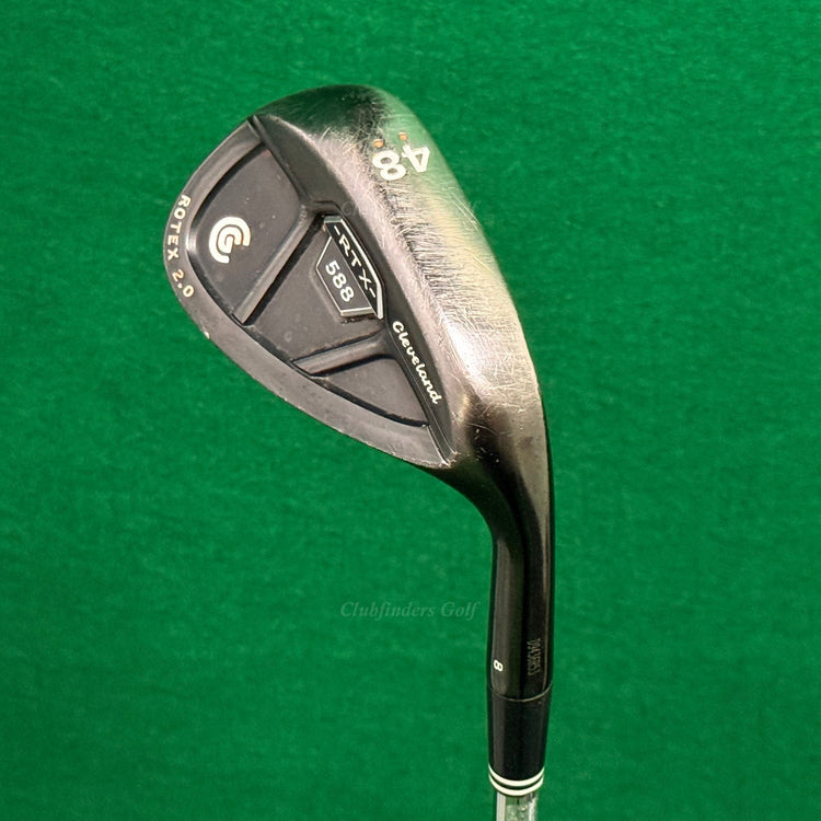 Cleveland 588 RTX Rotex 2.0 48-8 48° Pitching Wedge Stepped Steel Wedge Flex