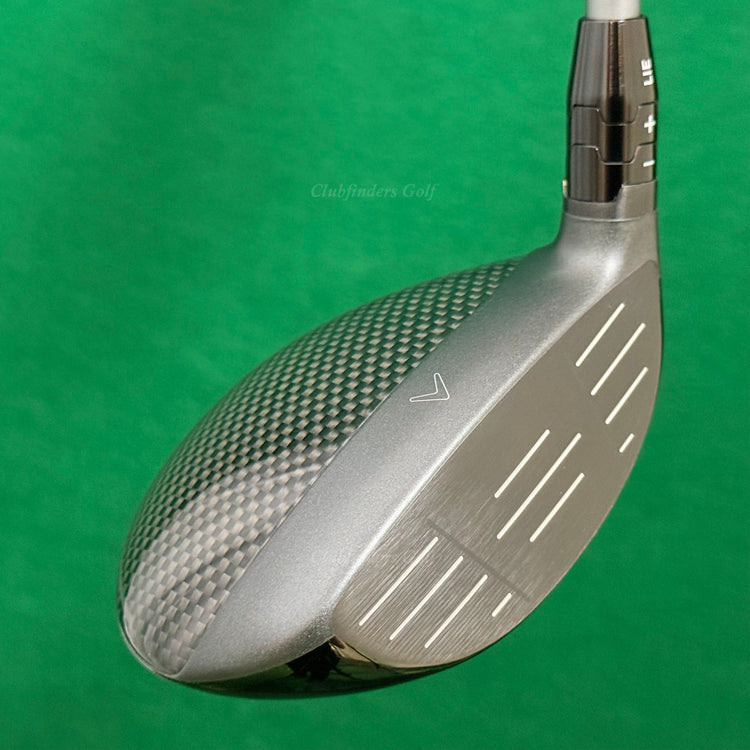 Callaway Quantum Max 18° Fairway Wood 5 Denali Frost Silver 60G 5.5 Regular w/HC