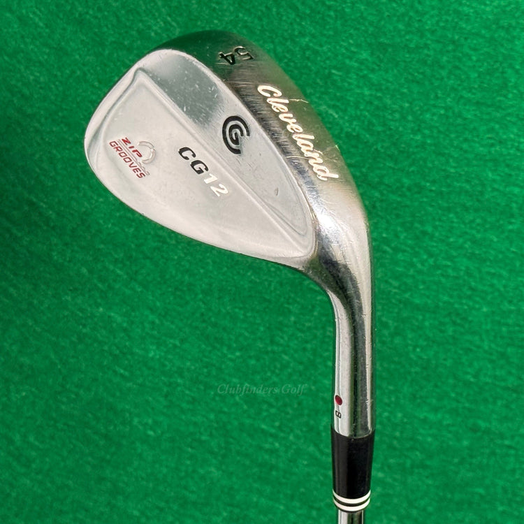 Cleveland CG12 Chrome 54-8 54° Sand Wedge Dynamic Gold Steel Wedge Flex