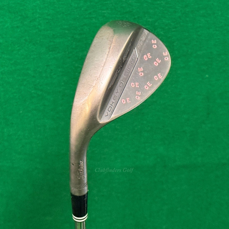 LH Titleist Vokey SM8 Jet Black 58-12D 58° Lob Wedge DG Spinner TI Wedge Flex