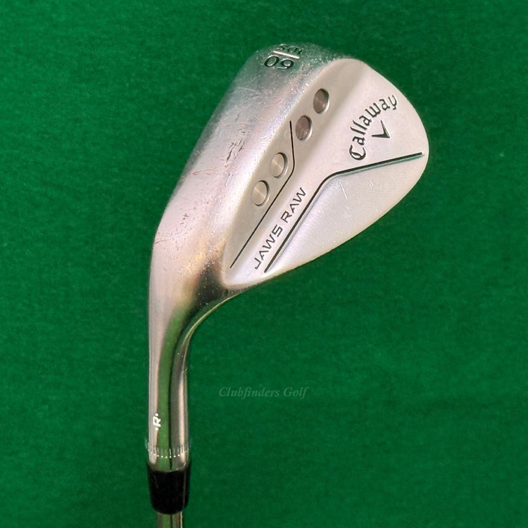 LH Callaway Jaws Raw 60-10S 60° Lob Wedge DG 115 Spinner VSS TI Wedge Flex