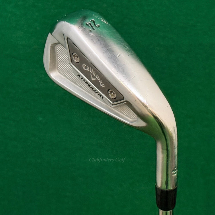 Callaway X Forged UT '21 Green 24° Utility Iron Stepped Steel Stiff