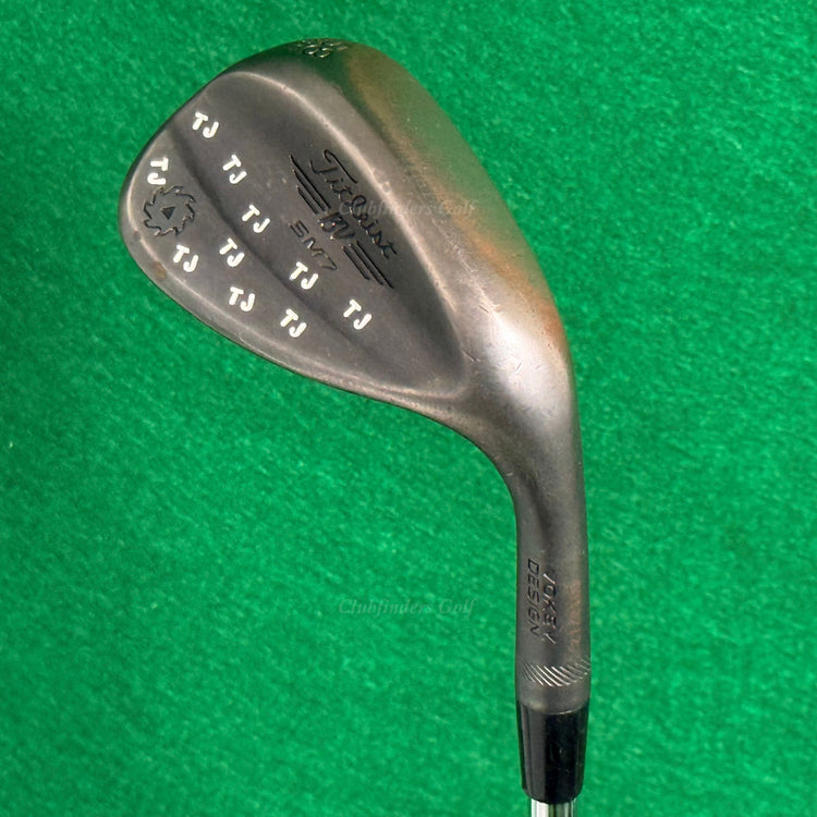 Titleist Vokey SM7 Jet Black 58-10S 58° Lob Wedge Factory Steel Wedge Flex