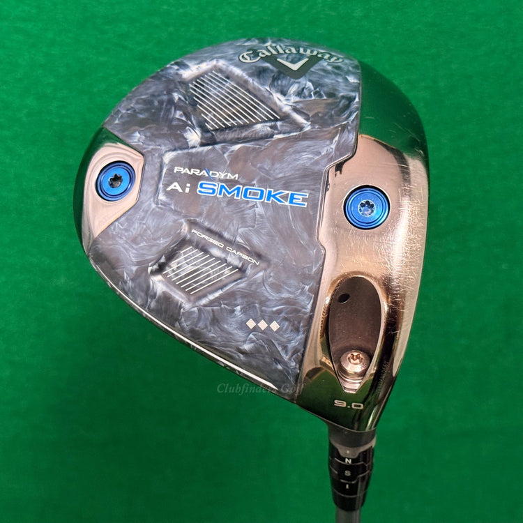 Callaway Paradym Ai Smoke Triple Diamond 9° Driver HZRDUS Silver 6.0 50g Stiff