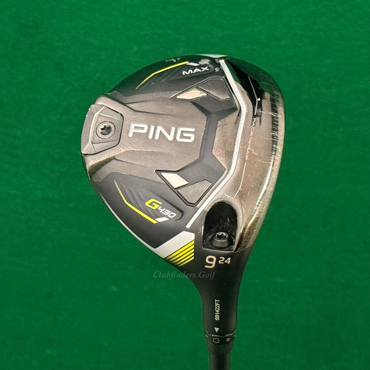 Ping G430 MAX 24° Fairway Wood 9 Ping Alta CB 65 Graphite Stiff w/ HC