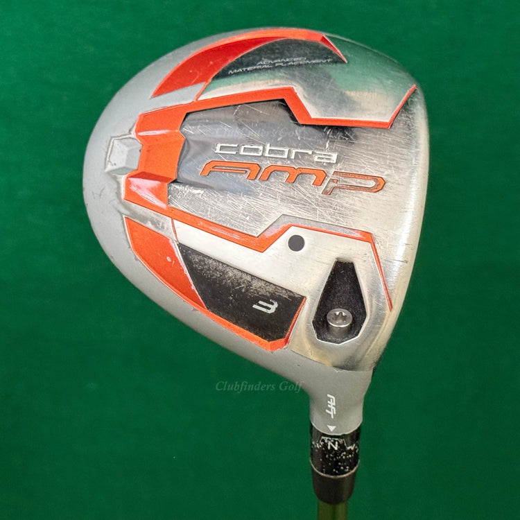 Cobra AMP Fairway Wood 3 Aldila NV Green 65-S Graphite Stiff