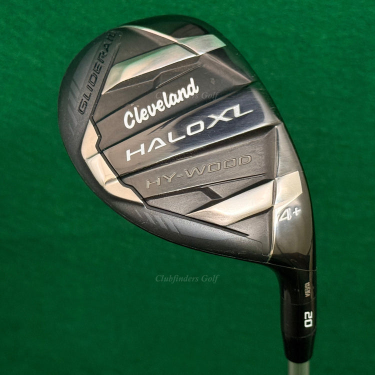 Cleveland Halo XL Hy-Wood 20° 4+ Hybrid Aldila Ascent 40-L Graphite Ladies w/HC