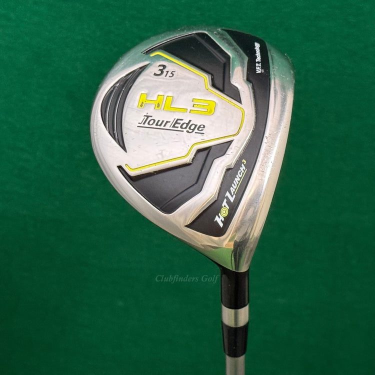 Tour Edge HL3 Hot Launch 3 15° Fairway Wood 3 Aldila Quaranta 50g Seniors w/HC