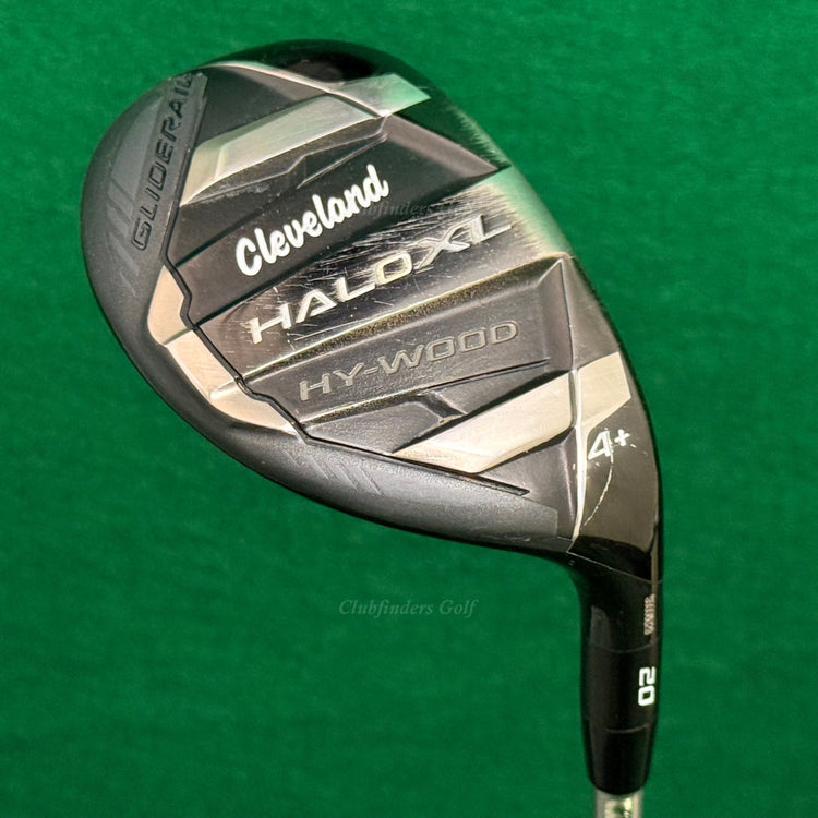 Cleveland Halo XL Hy-Wood 20° 4+ Hybrid Aldila Ascent 40-R Graphite Regular w/HC