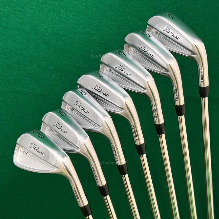 Titleist T150 Forged 2023 4-PW Iron Set Project X LZ 6.0 120g Steel Stiff