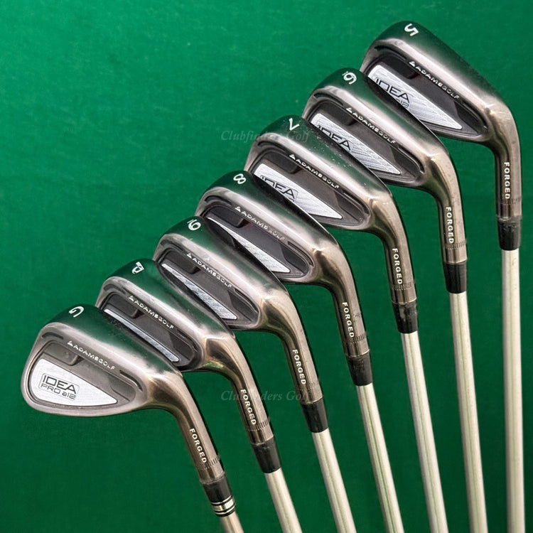 Adams Idea Pro a12 Forged 5-GW Iron Set KBS Tour C-Taper Lite 110 Steel Stiff