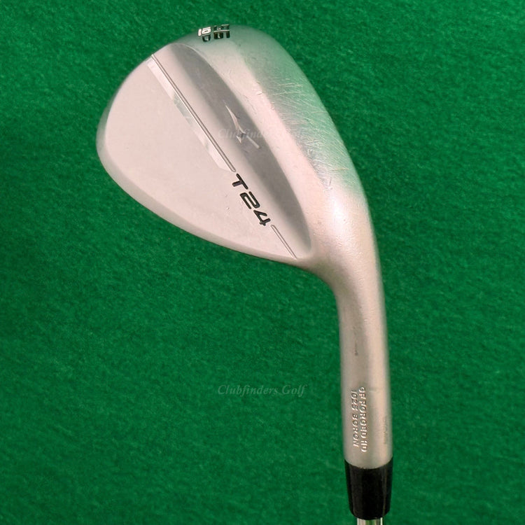 Mizuno T24 Satin Chrome 56-10D 56° Sand Wedge Dynamic Gold S400 Tour Issue Stiff