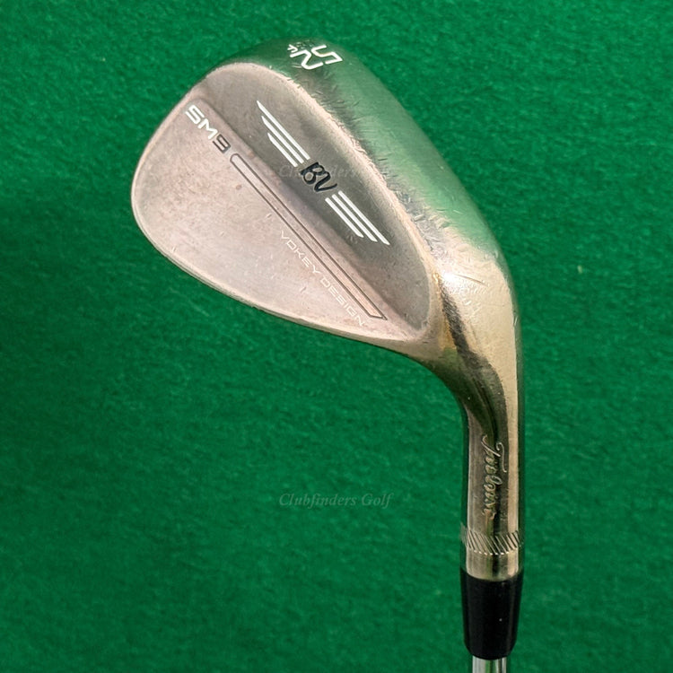 Titleist Vokey SM9 Brushed Steel 52-8F 52° Gap Wedge Rifle 7.0 Steel Extra Stiff